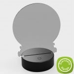 LED+Base+Insert+for+Light+up+Bases+-+150mm+Tall+Snowglobe