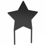 Cake+Topper+-+Star+-+Acrylic