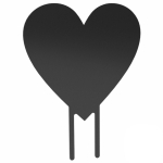 Cake+Topper+-+Heart+-+Acrylic