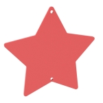 125mm+Star+Hanging+Plaque+with+Centre+Hanging+Holes