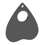 Blank+Planchette+Keyring+size+-+50mm