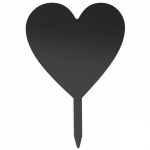 60mm+Heart+Cup+Cake+Topper+-+Acrylic