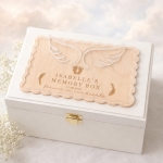 Personalised+Memory+Memorial+Box+Plaque+-+Baby+%E2%80%93+150mm