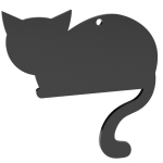 Blank+Cat+with+Dangling+Tail+-+100mm